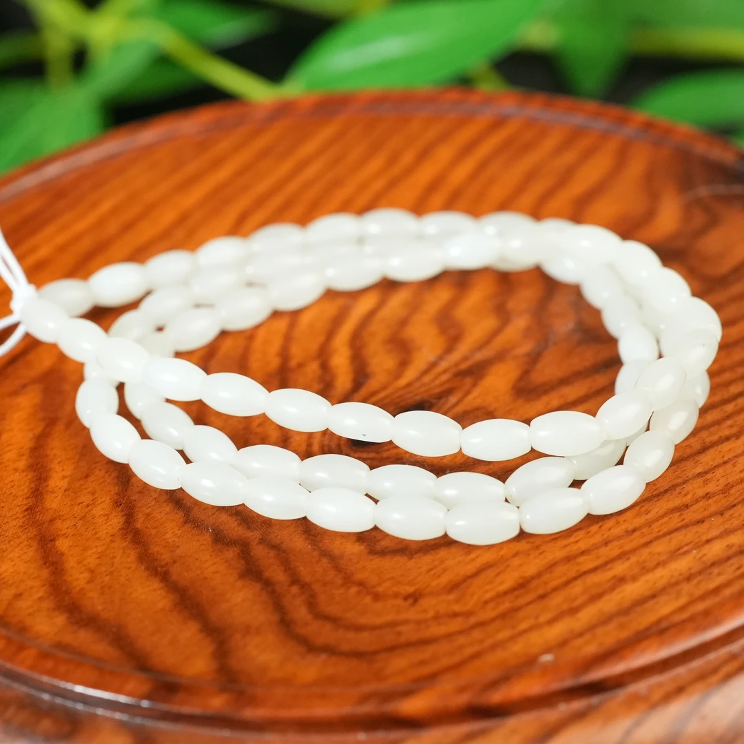 清代和田白玉念珠（多样性发货）AAJD2411241005