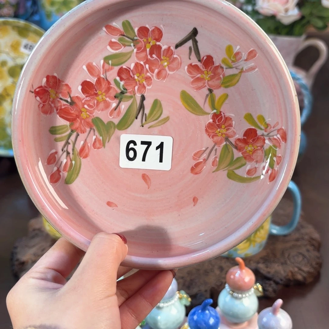 景德镇手绘高温釉下彩陶瓷茶具