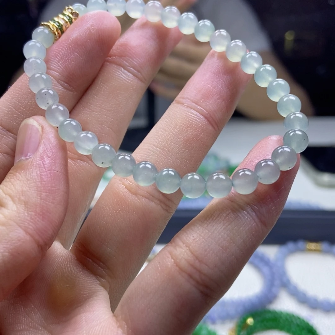 定制翡翠未镶嵌缅甸翡翠A货5.7