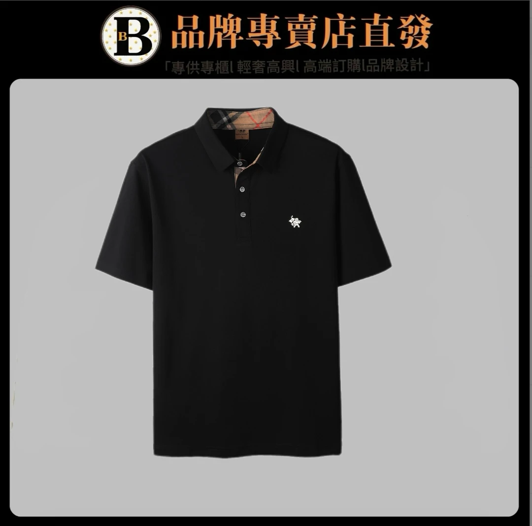 [720-G7]高奢商务时尚百搭发泡表立体设计休闲经典翻领polo衫