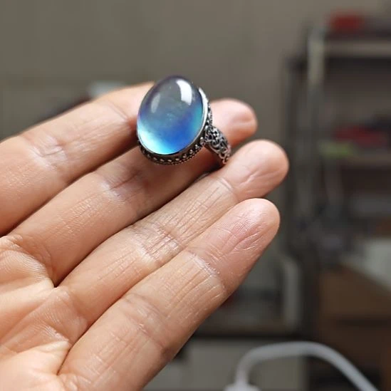 未镶嵌颈饰海蓝宝石?***?