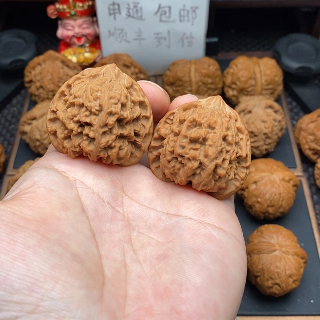 把件文玩核桃全品白茬满天星41尺