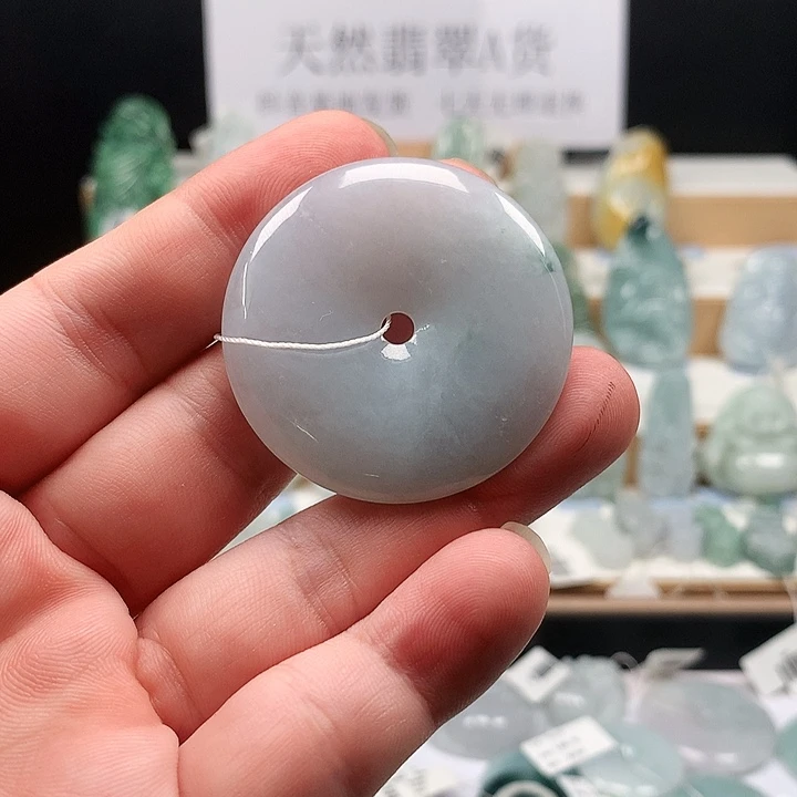 吊坠(不含链)未镶嵌翡翠69平安扣