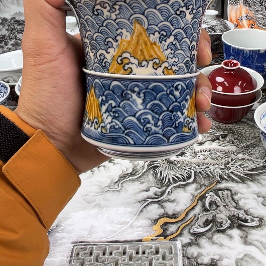尼***克景德镇手工手绘陶瓷