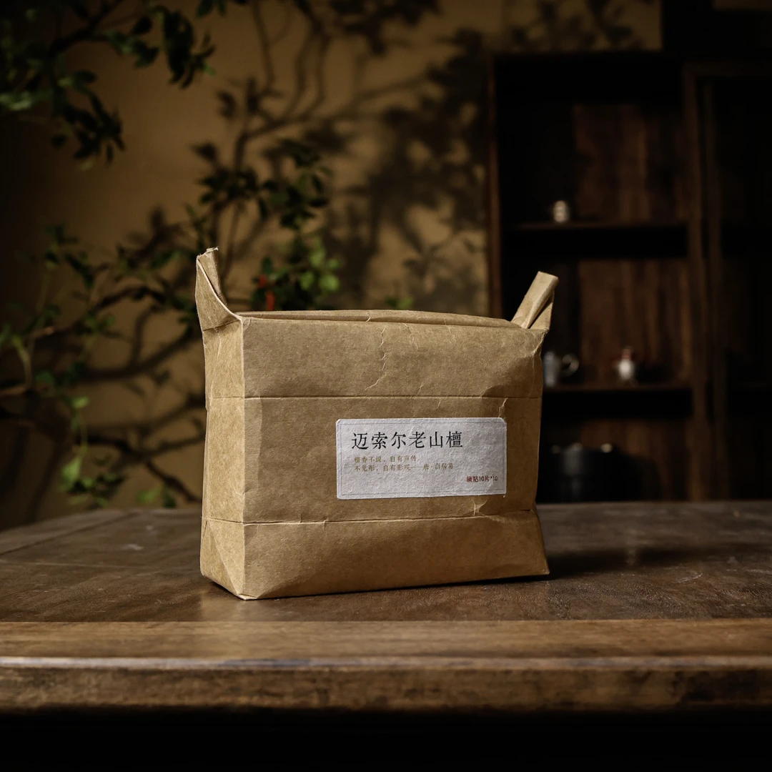 【坐饮亭竹】迈索尔老山檀（无粘10片*10管）（富贵香0560）