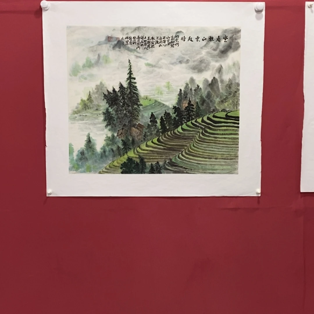 国画李可河四尺斗方精品佳作