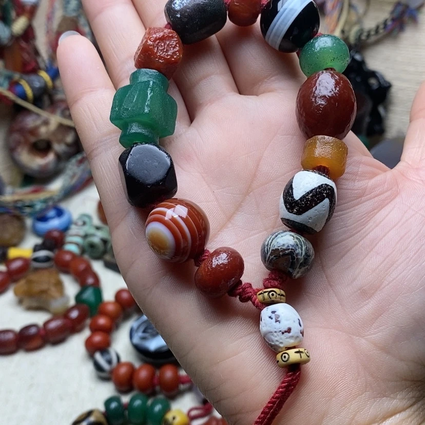 【闪购商品】玛瑙/玉髓颈饰未镶嵌❁****)