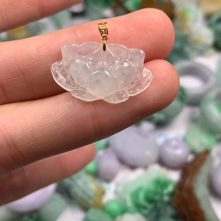 颈饰未镶嵌翡翠翡翠