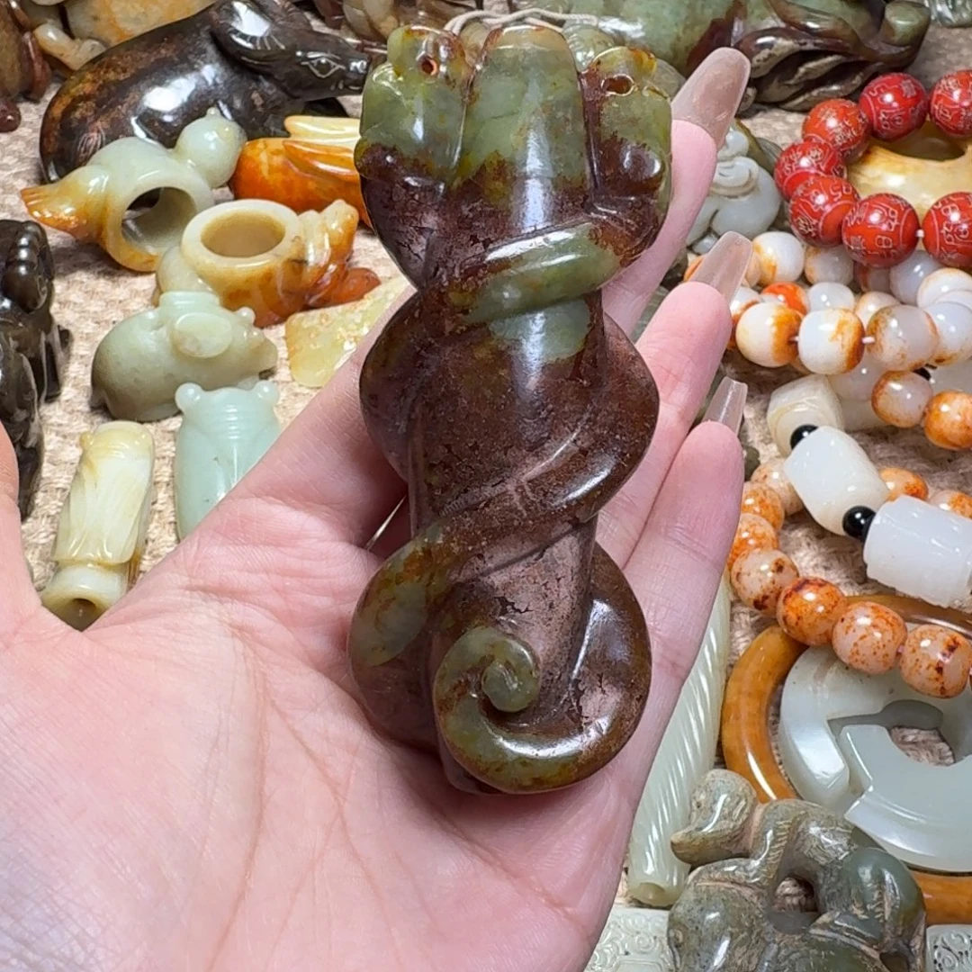 白玉菩提吊坠挂件