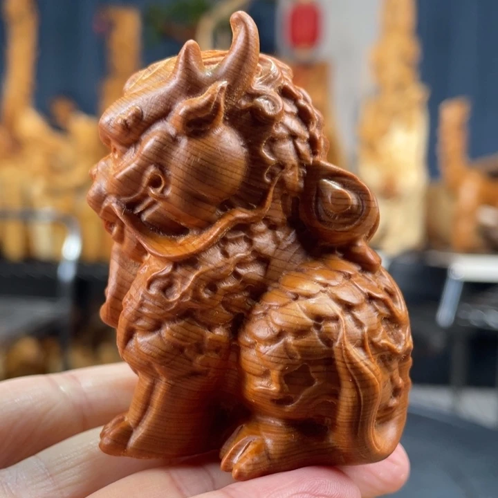 柏木（崖柏）手把件