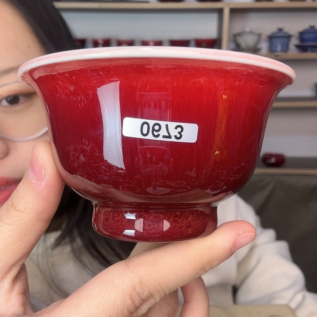 杯景德镇郎红陶瓷