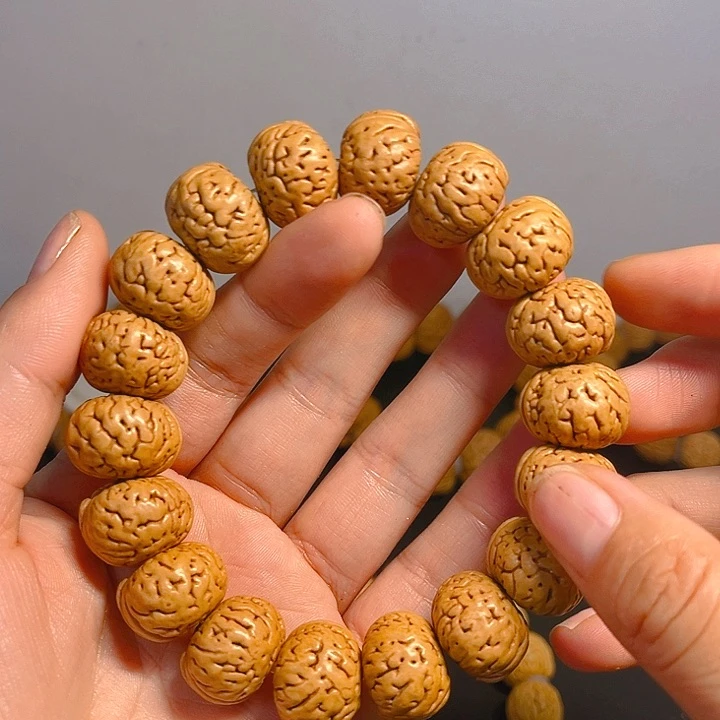 喜***乐桃核吊坠桃核手串