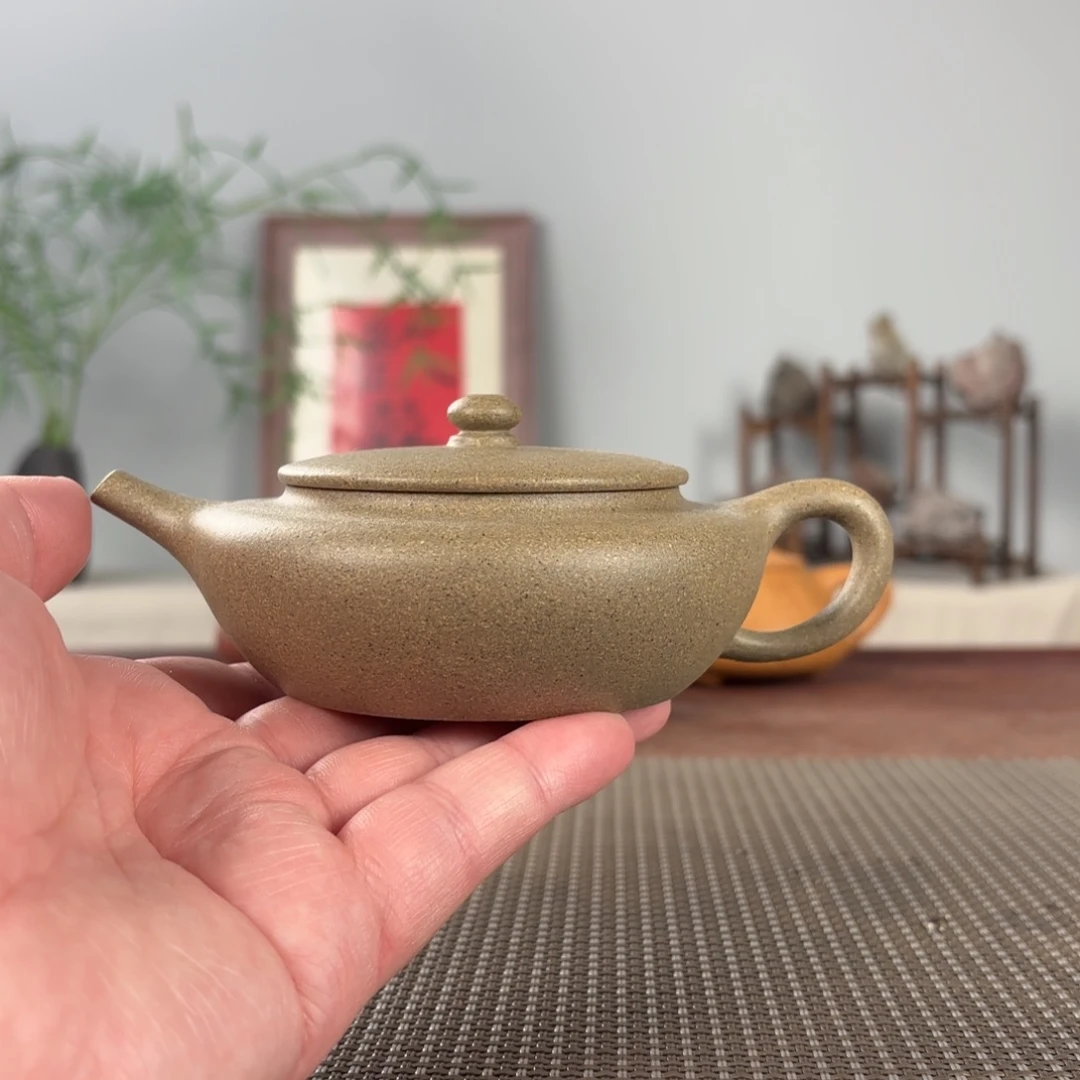 茶壶紫砂微瑕黄龙山原矿紫砂壶