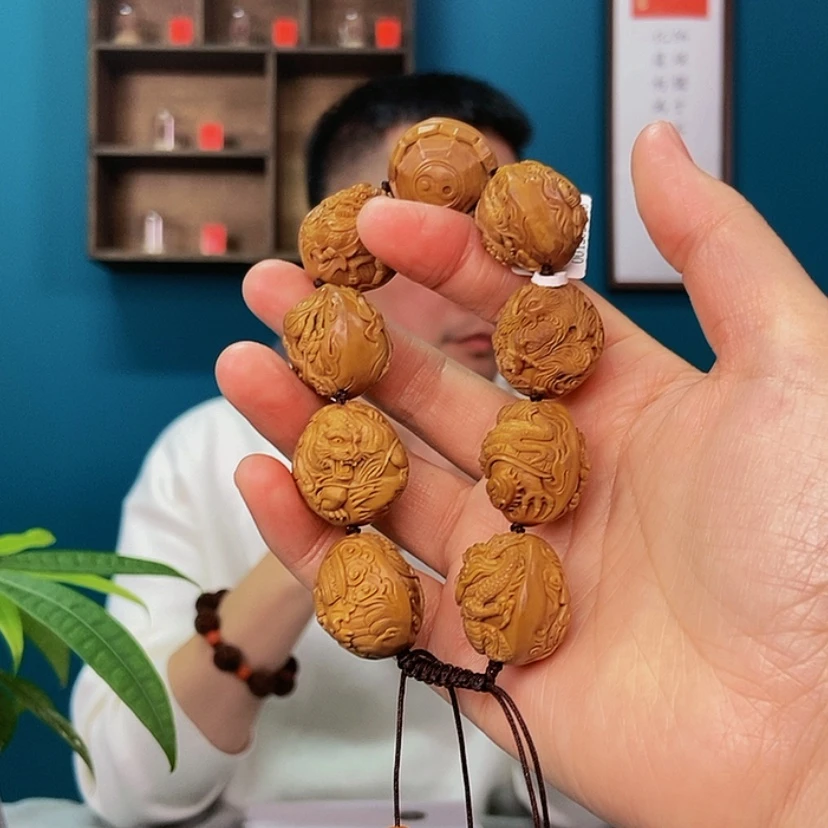 【闪购商品】橄榄核手串/手链2.3八大神兽6666666666666