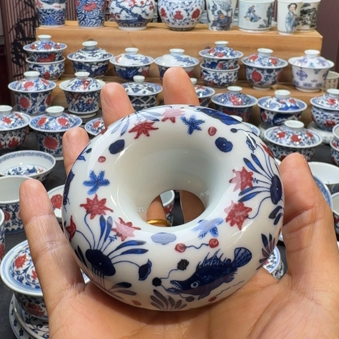 鱼藻甜甜圈盖置盖置