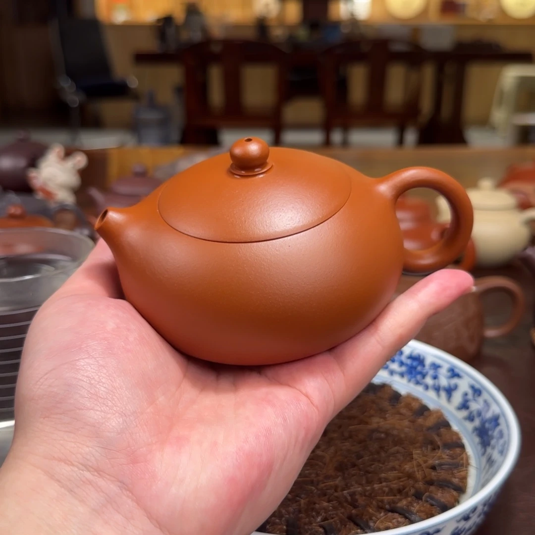 茶壶紫砂扁西施紫砂壶