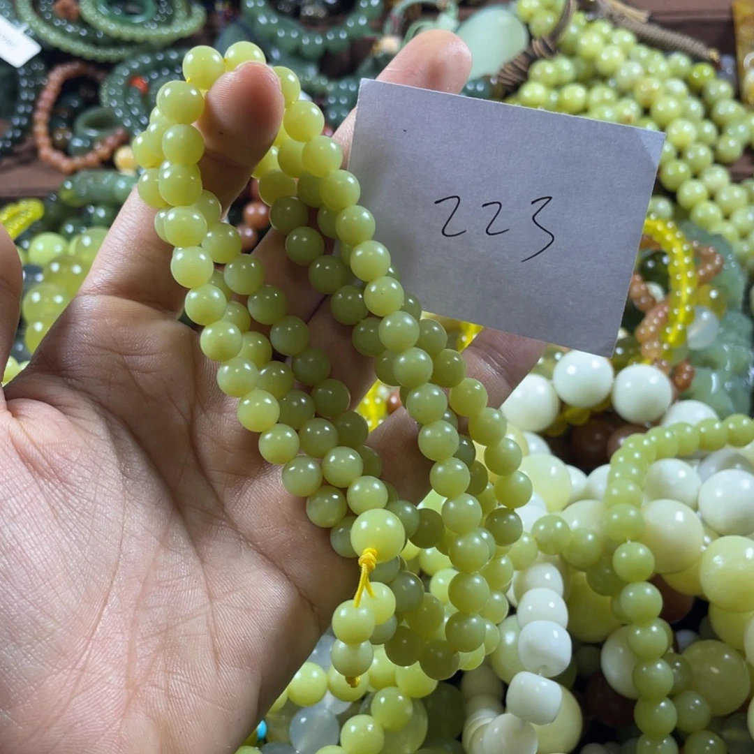 z***w未镶嵌蛇纹石玉手串