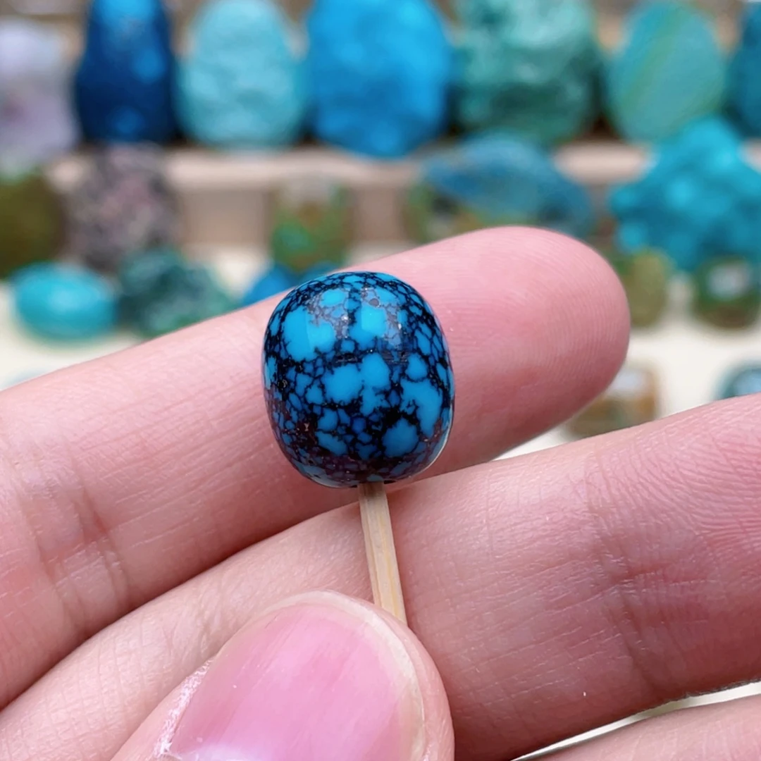 绿松石未镶嵌绿松石12.6x13.9mm