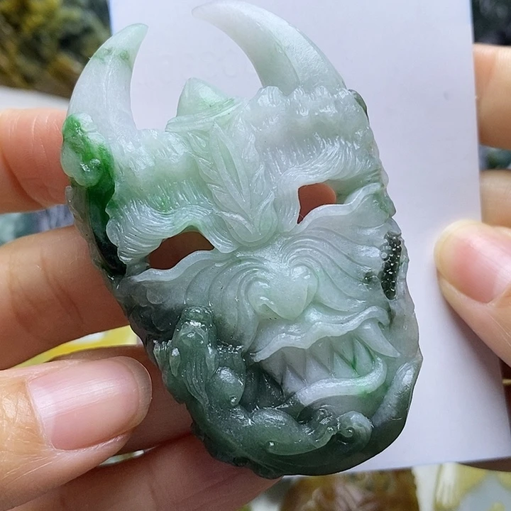 定制翡翠未镶嵌『****鱼毛货