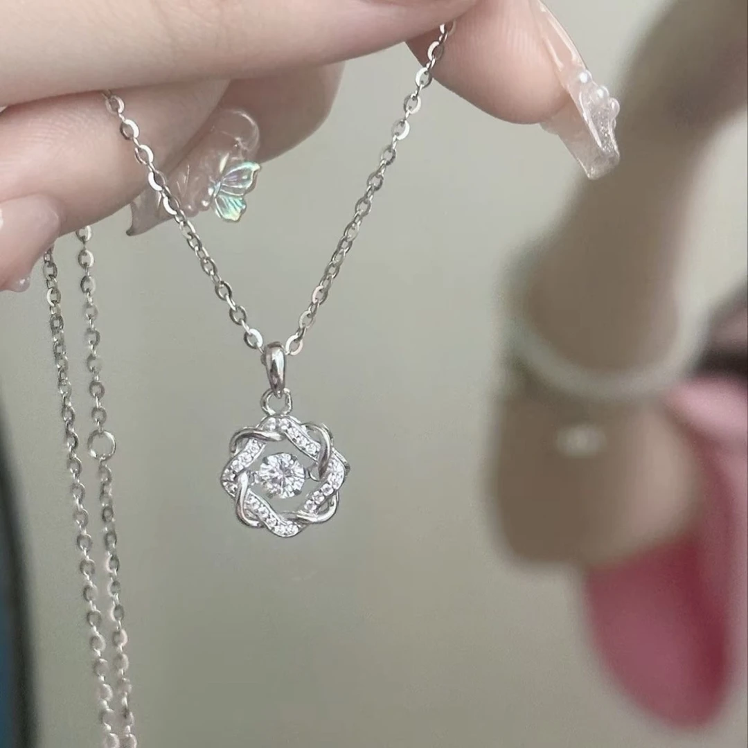 合金项链 灵动八芒星ins风简约轻奢气质高级小众设计吊坠锁骨链