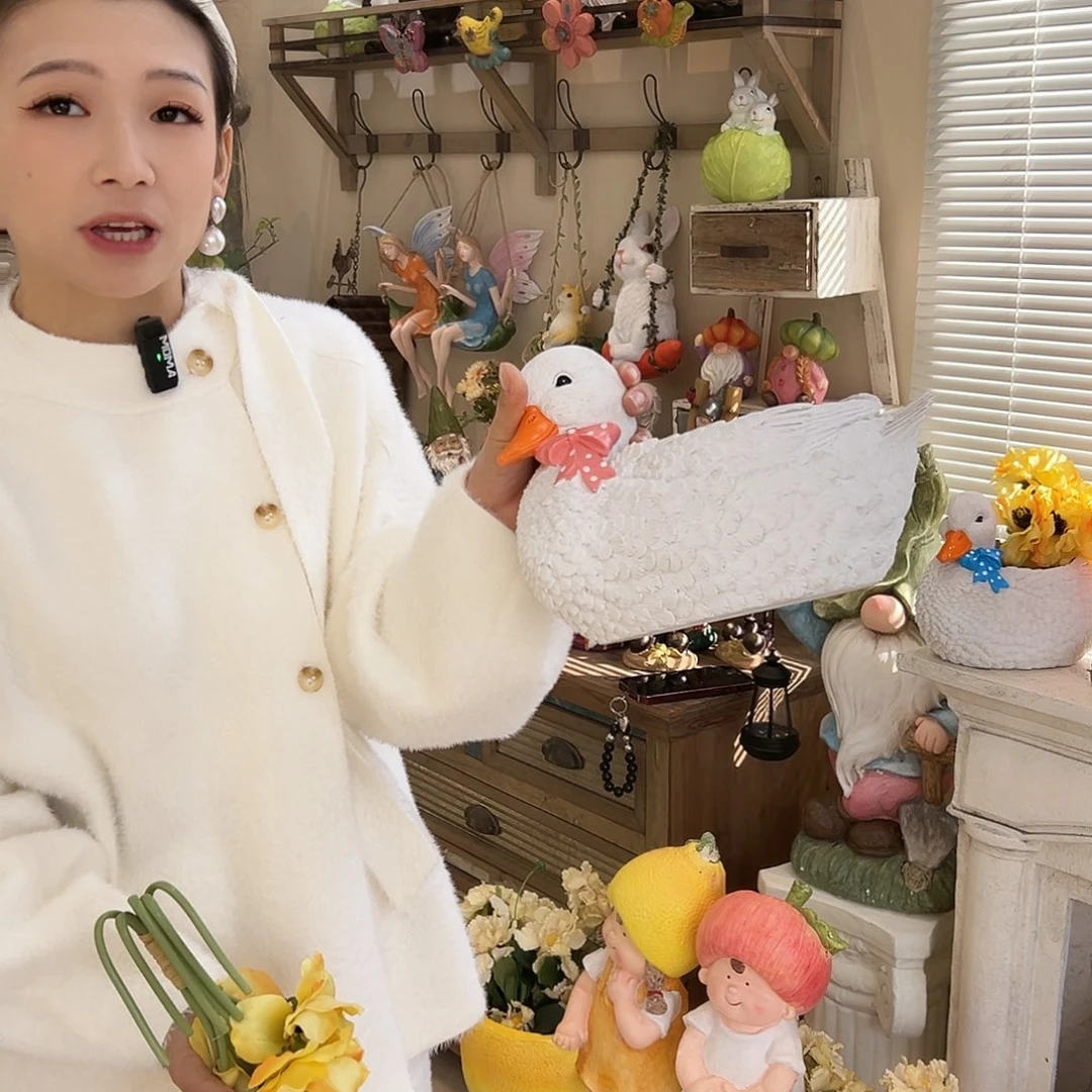 花园摆件红红火火