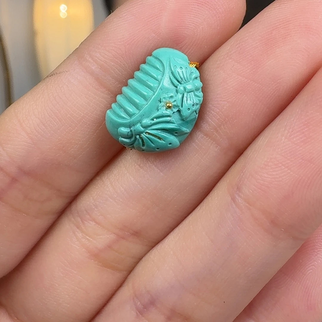 绿松石未镶嵌珠宝奇石