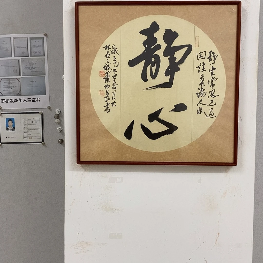 书法罗柏发老师的作品