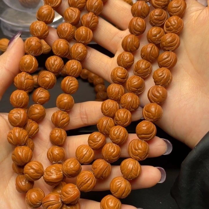 桃核手串龙纹桃核