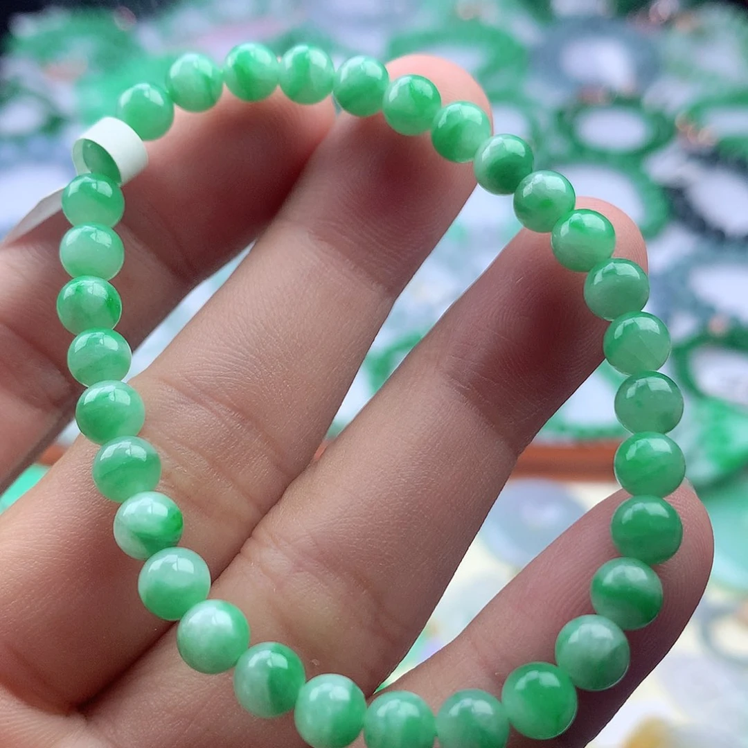 未镶嵌手镯翡翠手串