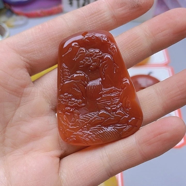 【闪购商品】玛瑙/玉髓珠宝半成品未镶嵌沐*