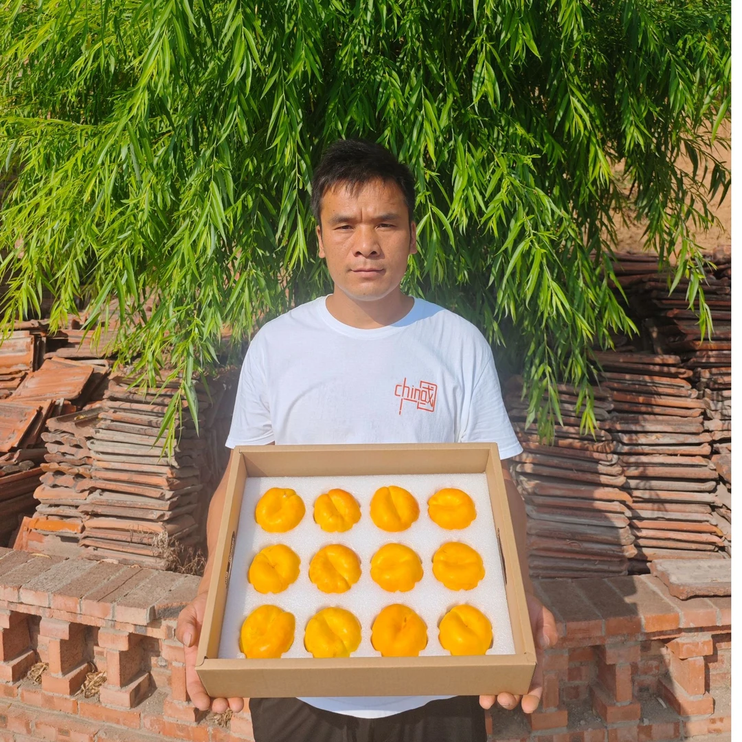 【蜜桃哥精选】农家自种上观油蟠桃  脆甜  时令水果（12枚）