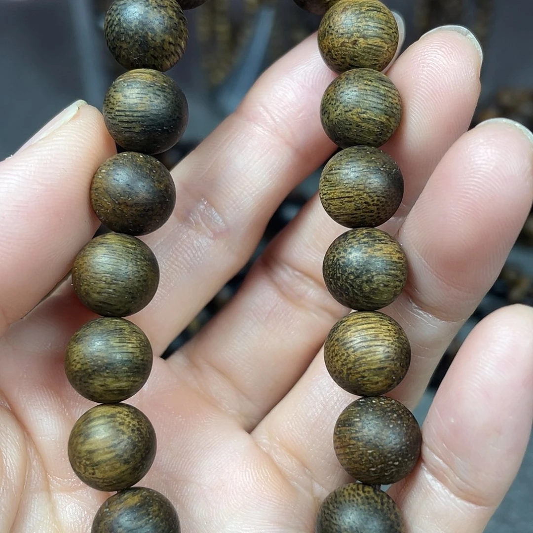 沉香手串芽庄白棋