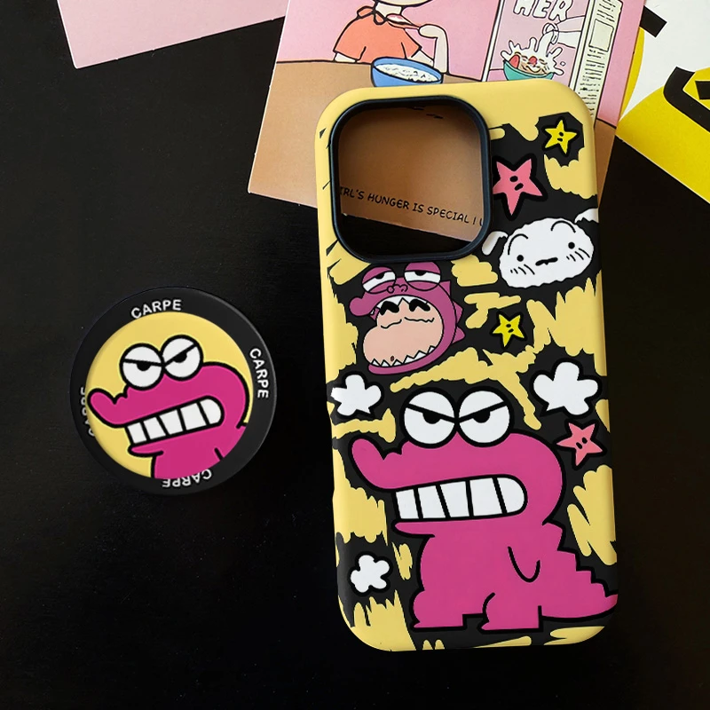 小新恐龙菲林二合一适用苹果17/16promax手机壳15/14保护套13