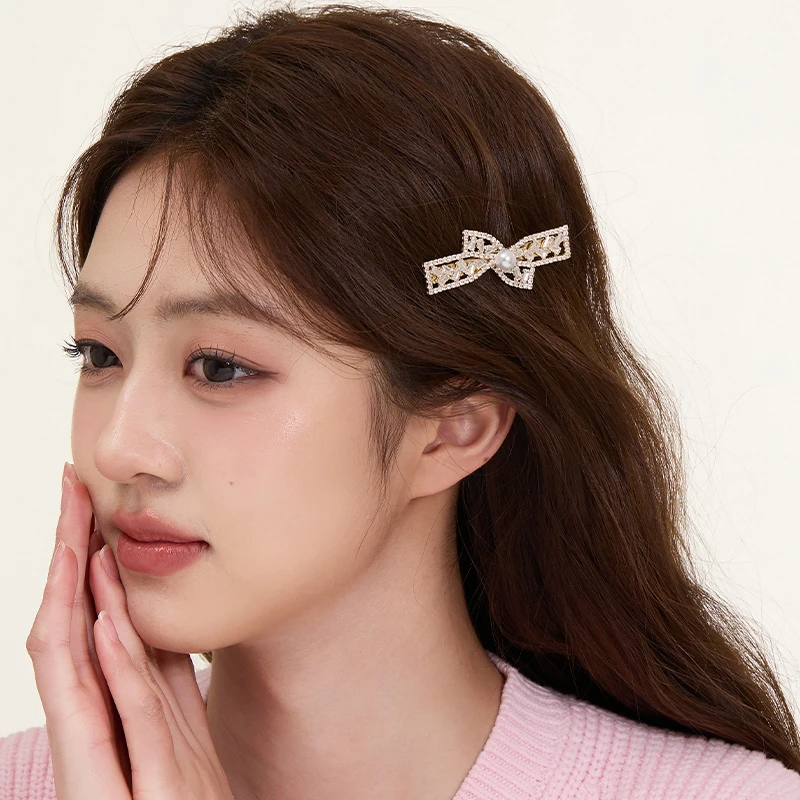 DODOGOGO发夹气质网红百搭发卡简约ins超仙镶钻