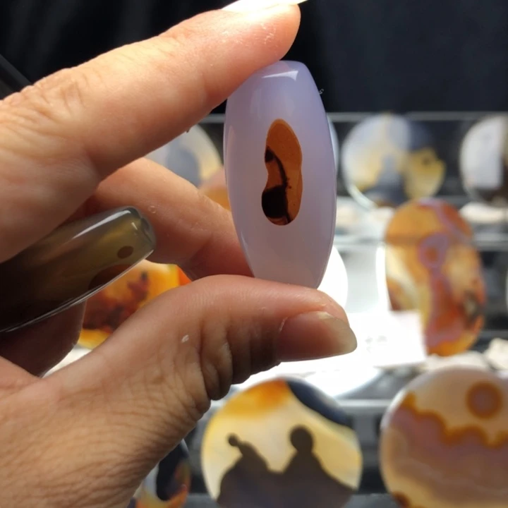 合金玛瑙/玉髓珠宝奇石42