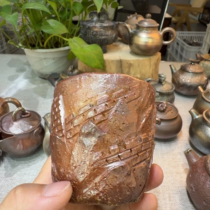 闲***致陶盘柴烧福利新品多多