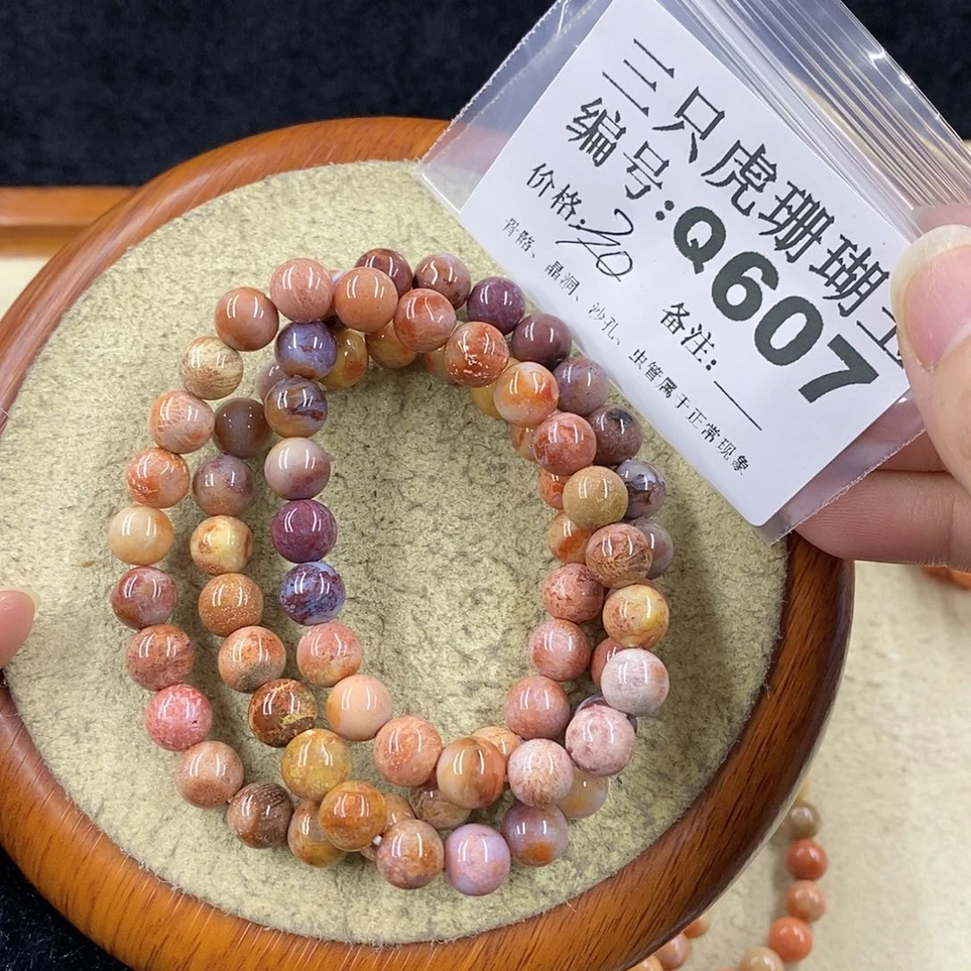 硅化珊瑚（珊瑚玉）1未镶嵌冰*?