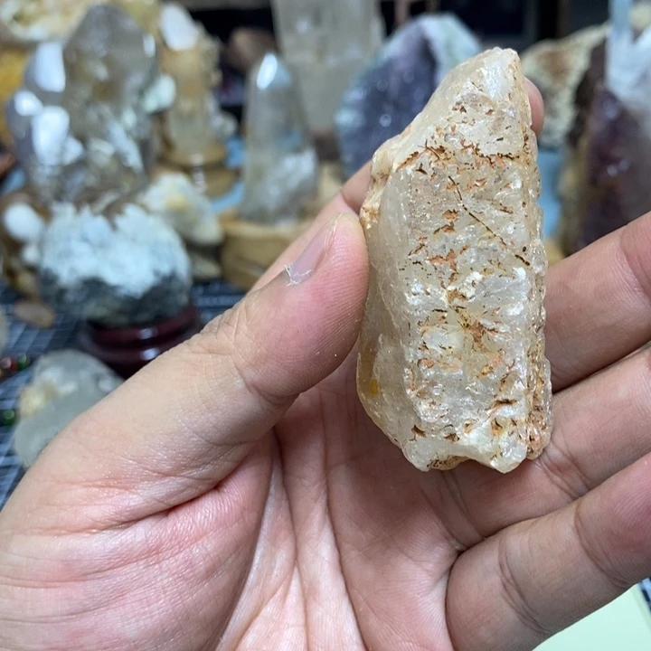 水晶水晶柱未镶嵌