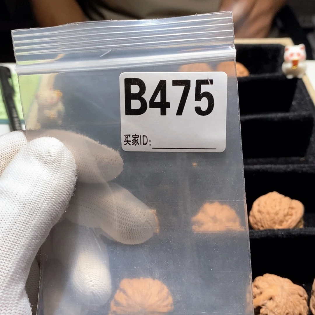 把件文玩核桃B475铁锤37.5（全）非定向