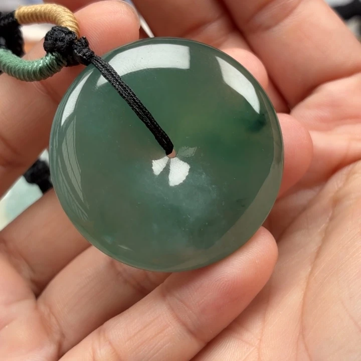 翡翠未镶嵌颈饰天然翡翠a货