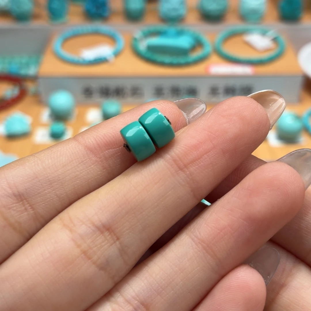 绿松石未镶嵌珠宝奇石精品