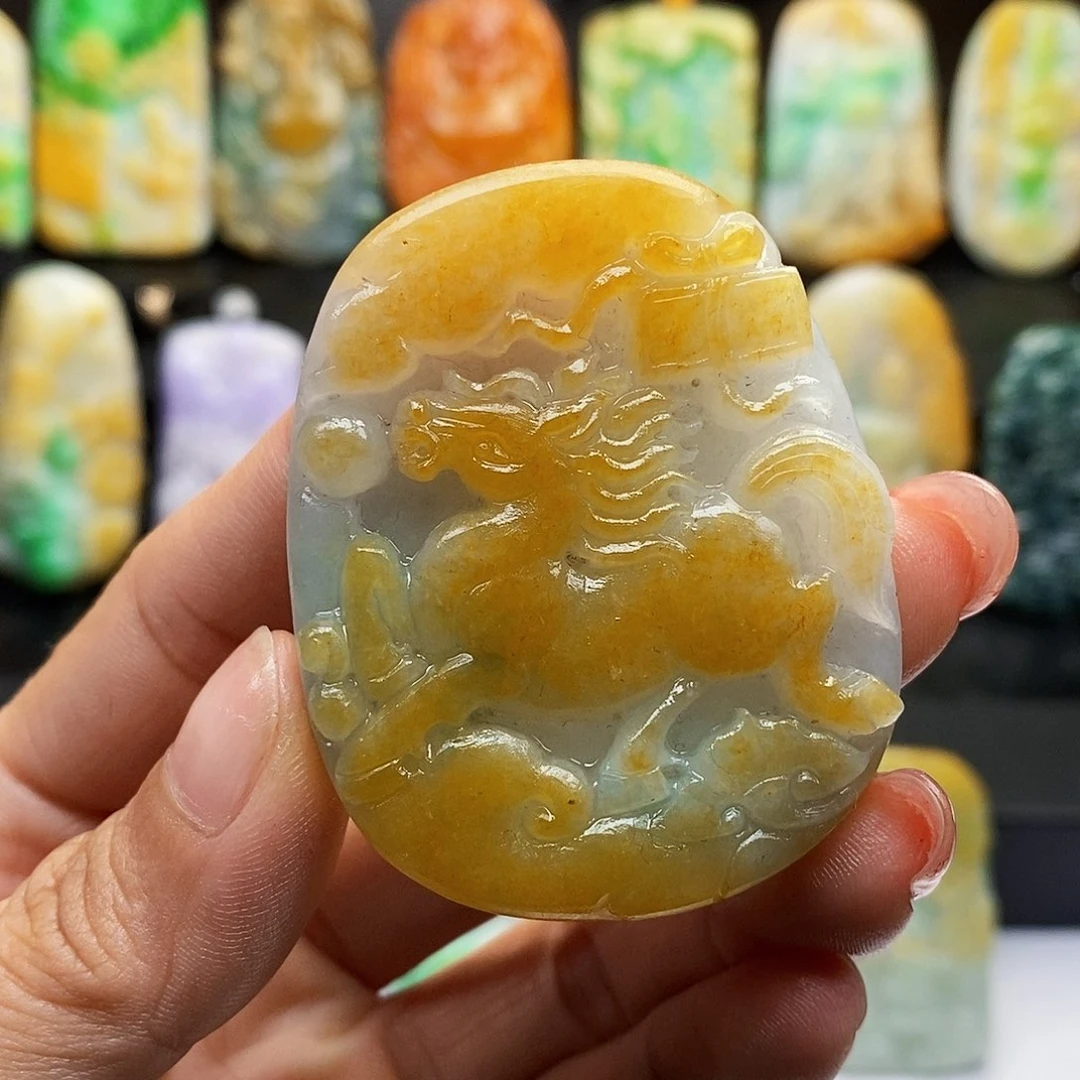 未镶嵌定制翡翠翡翠A货一物一证