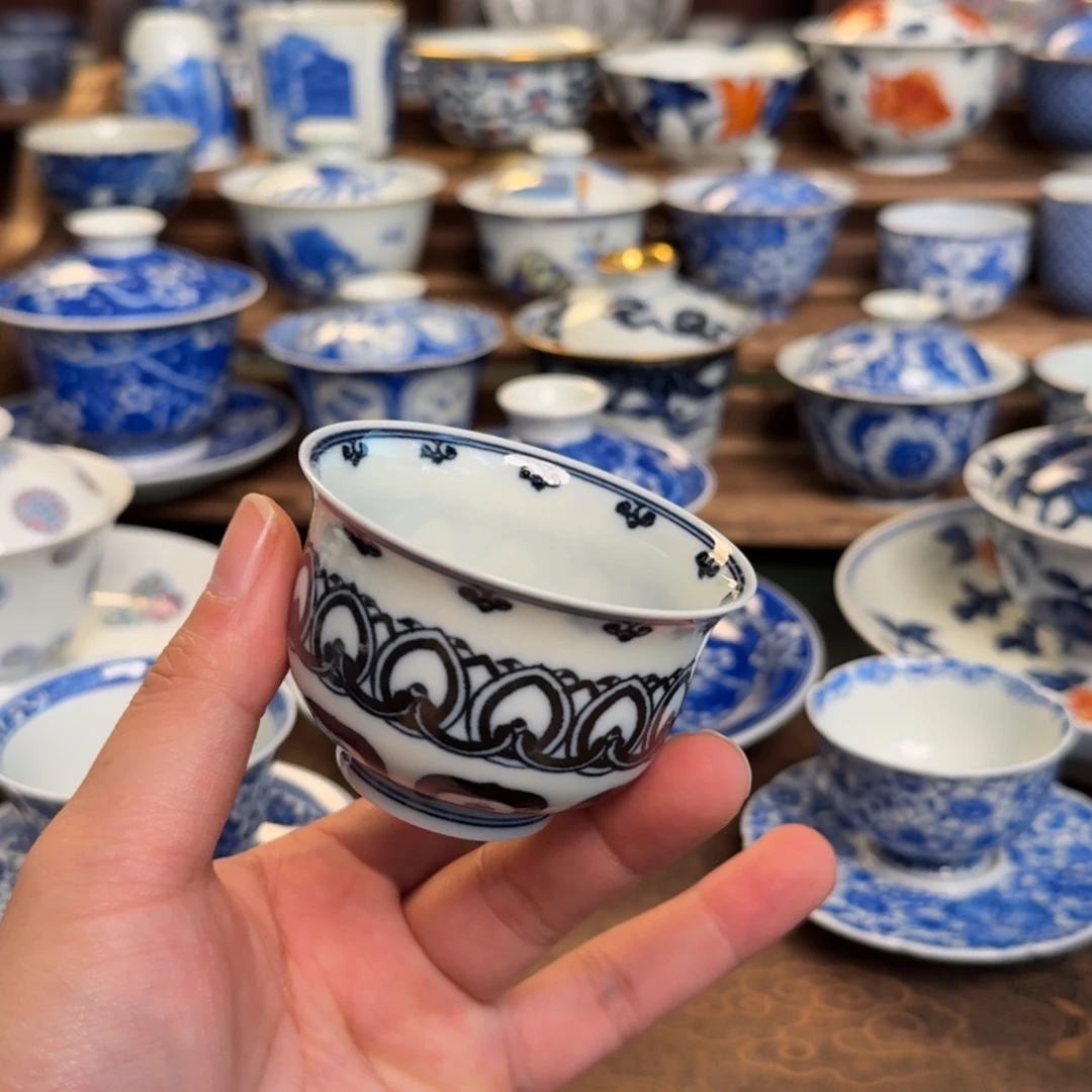 纯手工手绘陶瓷茶具