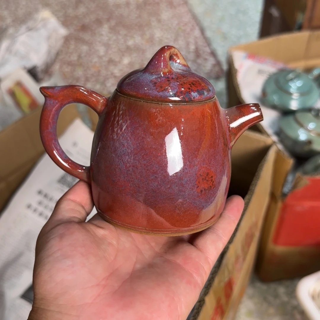 摆件郑家钧窑摆件微