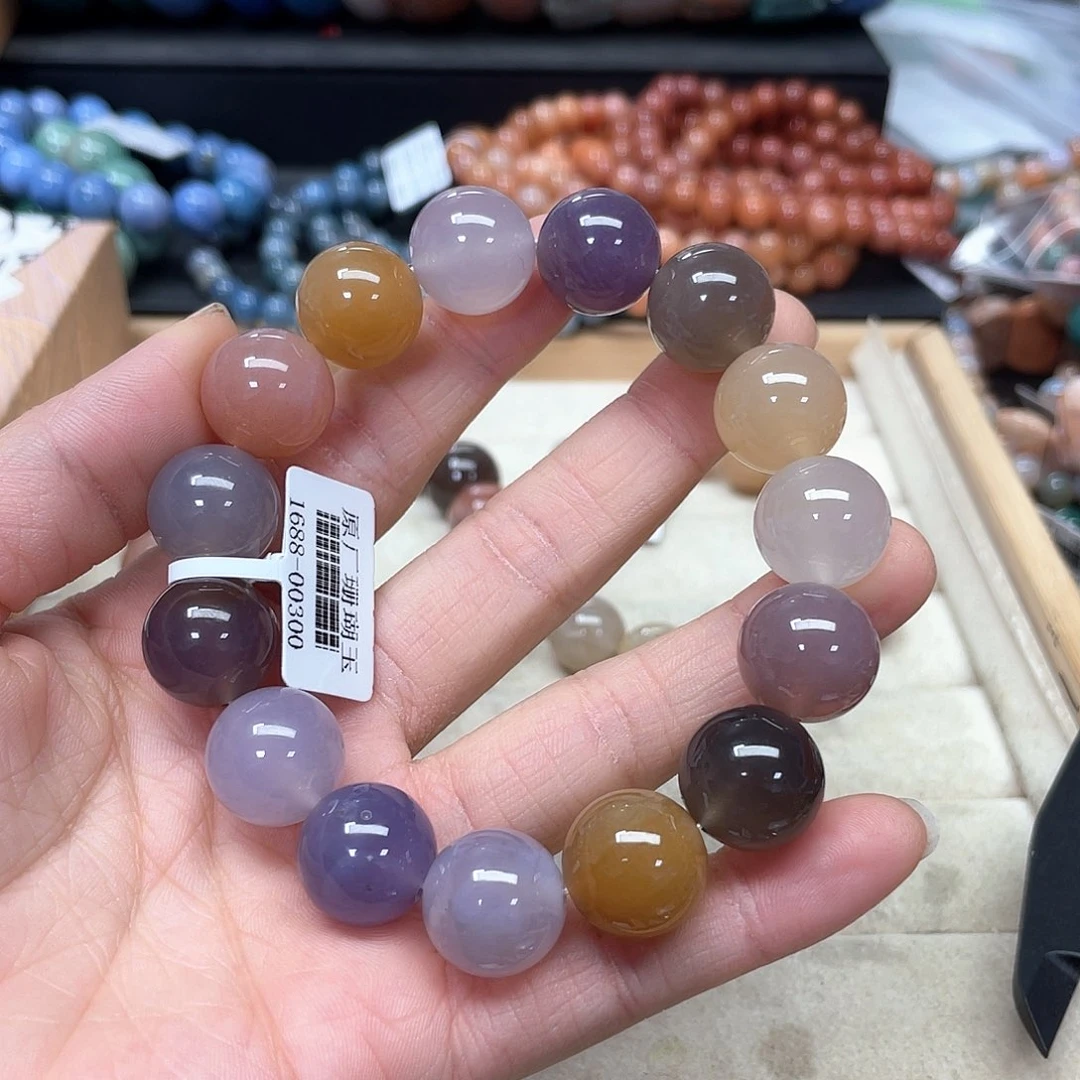 硅化珊瑚（珊瑚玉）手链未镶嵌知*?052