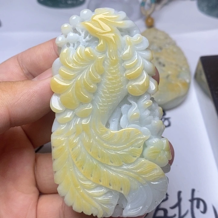 颈饰未镶嵌翡翠l****i翡翠