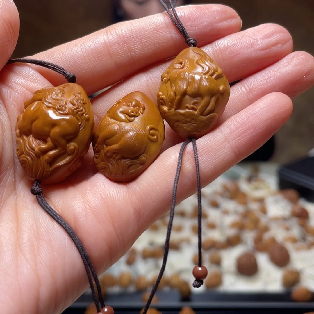 橄榄核手串/手链 橄榄核 羊猪马