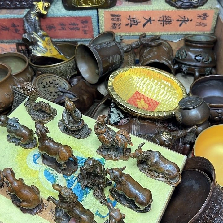 铜材质文玩客厅家具摆件