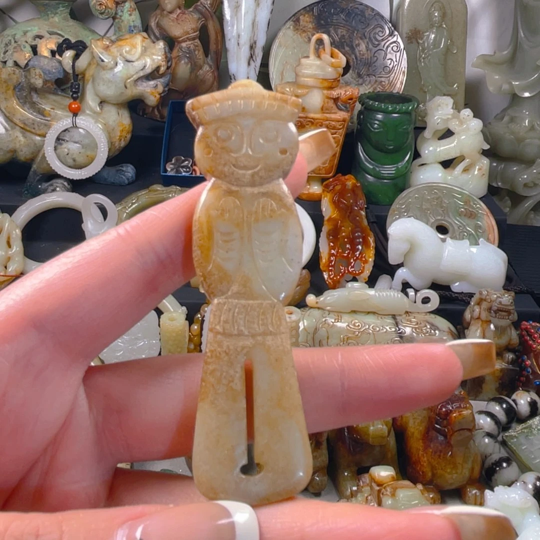 和田玉挂件未镶嵌42