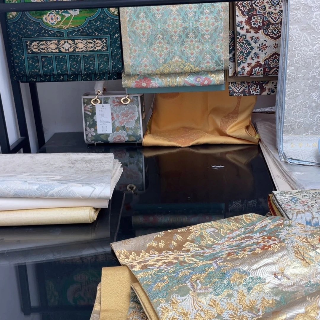 织绣唐锦西阵织高端定制面料